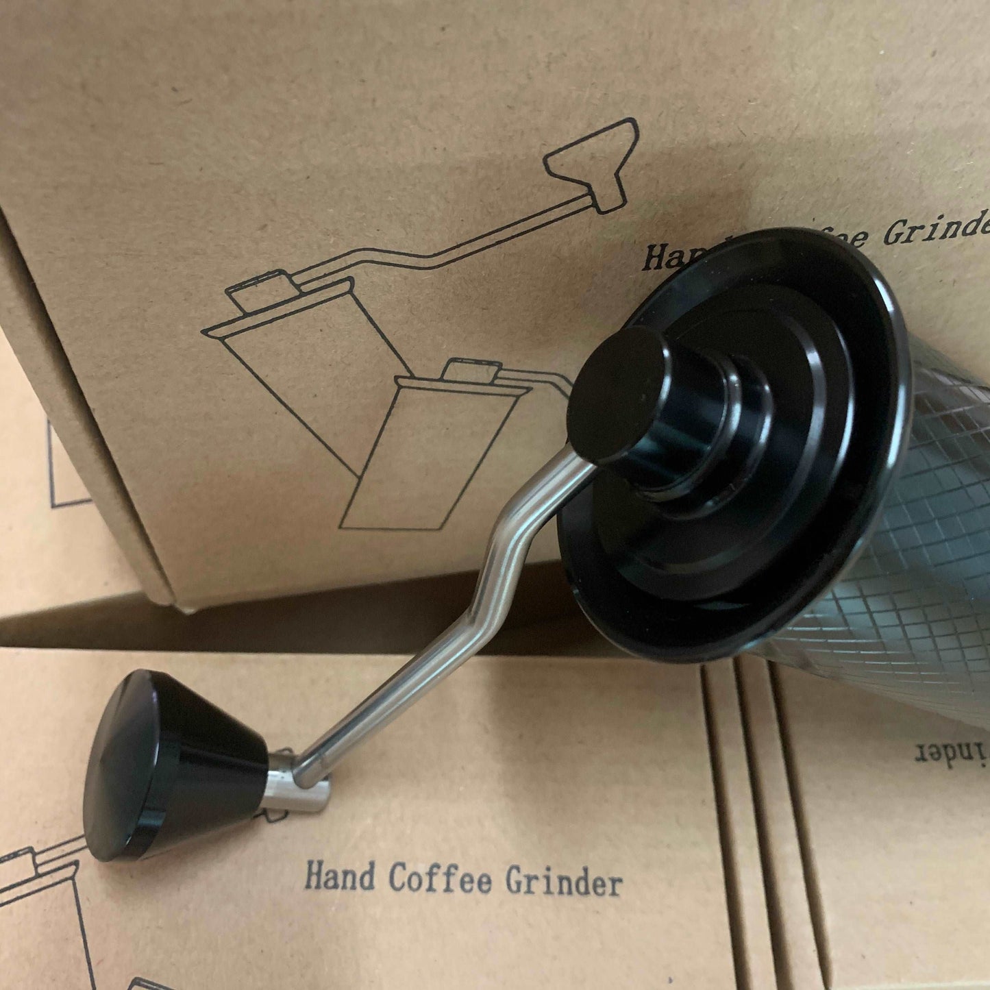 מטחנה ידנית צבע שחור (25 גרם) משלוח חינם - Oroast - Coffee Products  אורוסט ציוד קפה 