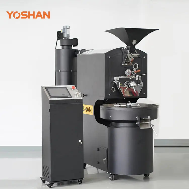 Yoshan Cast Iron Drum 6kg Gas Coffee Roaster - Oroast - Coffee Products  אורוסט ציוד קפה 