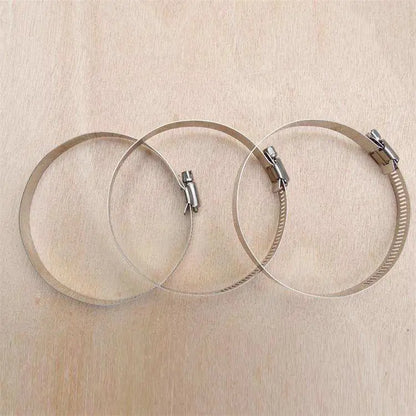 Connection Hoop for Aluminum Ventilation Pipe - Oroast - Coffee Products  אורוסט ציוד קפה 