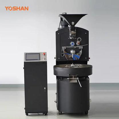 Yoshan Cast Iron Drum 12kg Gas Coffee Roaster - Oroast - Coffee Products  אורוסט ציוד קפה 